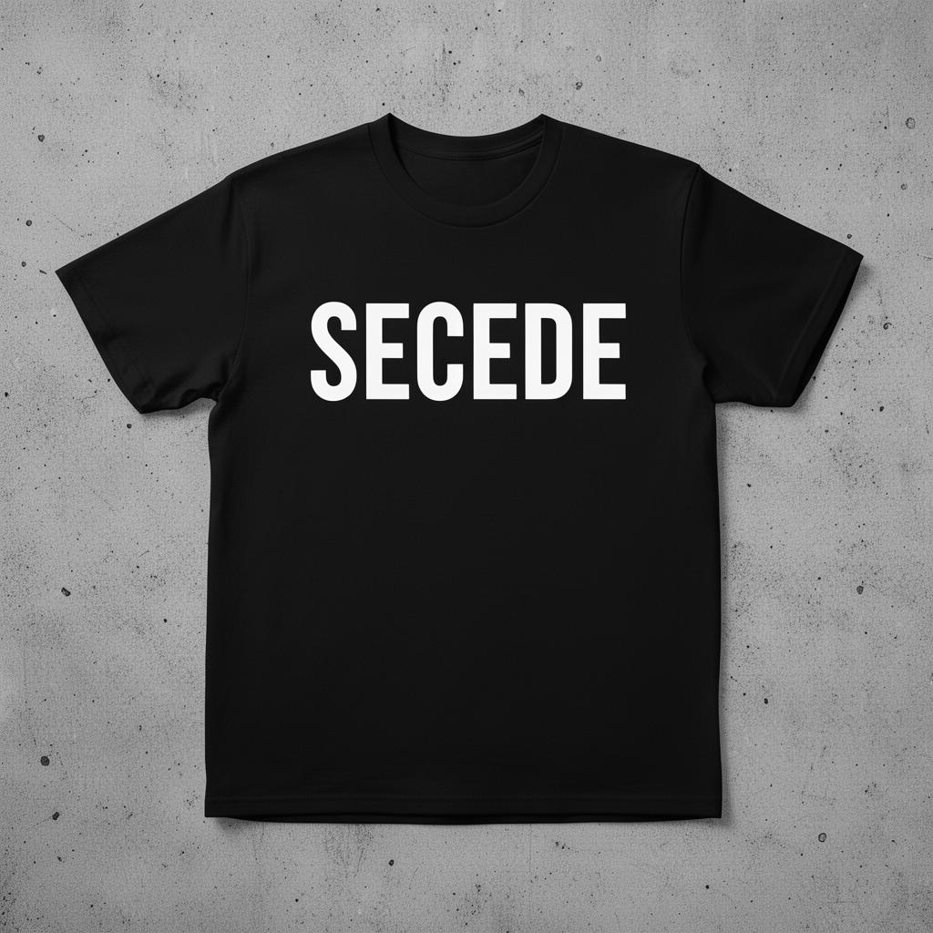 SECEDE Tee — Black